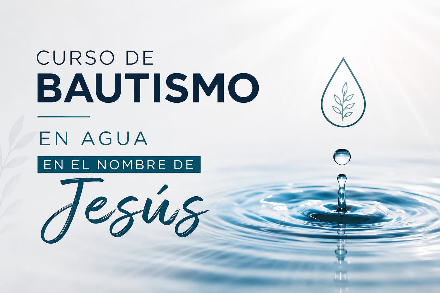 Bautismo en el Nombre de Jesucristo